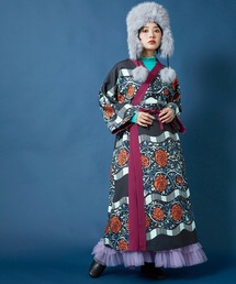 カヤ | 【重宗玉緒×倭物やカヤ】モダン着物ワンピース(ワンピース)