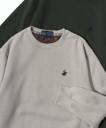 2026AW BEVERLY HILLS POLO CLUB/ビバリーヒルズポロクラブ 裏起毛ボア ワンポイント刺繍 スウェットトレーナー レディース メンズ トップス
