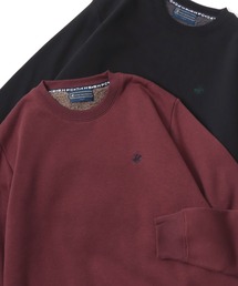 2026AW BEVERLY HILLS POLO CLUB/ビバリーヒルズポロクラブ 裏起毛ボア ワンポイント刺繍 スウェットトレーナー レディース メンズ トップス