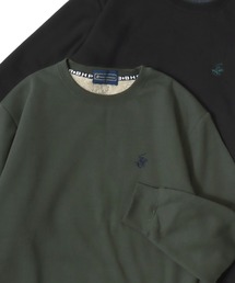 2026AW BEVERLY HILLS POLO CLUB/ビバリーヒルズポロクラブ 裏起毛ボア ワンポイント刺繍 スウェットトレーナー レディース メンズ トップス
