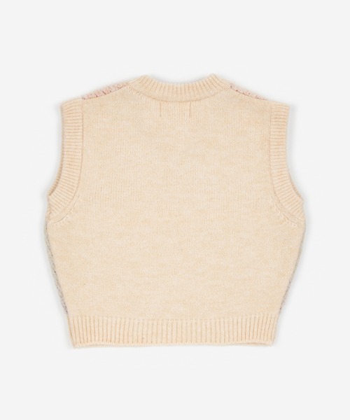 BOBO CHOSES BROWN ファーベスト BOBO CHOSES BROWN ファーベスト