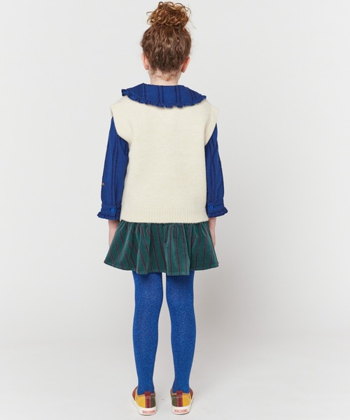 BOBO CHOSES(ボボショーズ)の「YUMMY CAKE KNITTED VEST(ベスト・キッズ・オフホワイト・10-11y/4-5Y/6-7y/8-9y)」の6枚目の写真