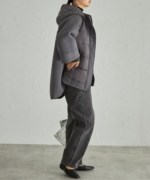 each（イーチ）の「バックゴムウエストカーブデニムパンツ（デニムパンツ・レディース・ブラック/ブルー/ホワイト・FREE）」の17枚目の写真