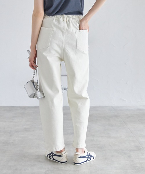URCH ウエストゴムデニムパンツ URCH RNA 「URCH RNA」 加工デニムパンツ MEDIUM インディゴ
