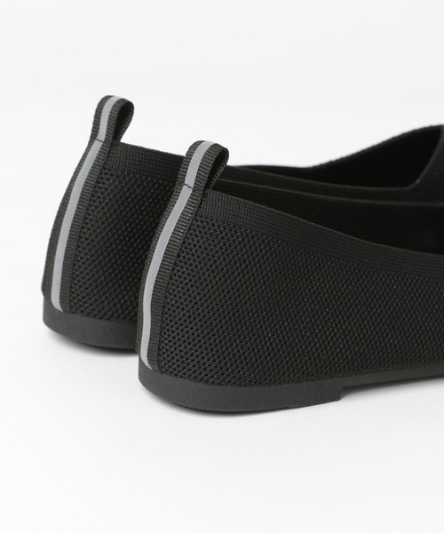 niko and...（ニコアンド）の「オリジナルニットフラットシューズ（パンプス・レディース・グレー/グリーン/ゼブラ/ブラック・MEDIUM/LARGE/SMALL）」の18枚目の写真