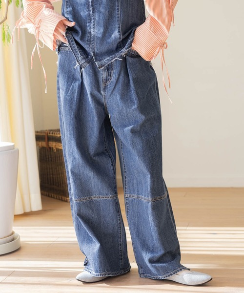 nikoマントルピース　アンジュタイプ niko and（ニコアンド）の「オリジナルニットフラットシューズ