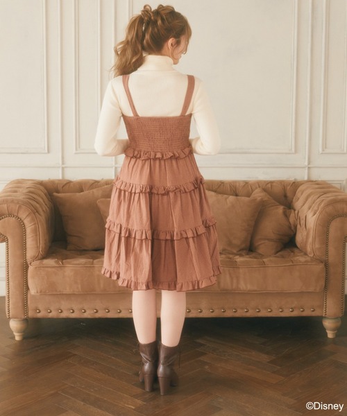 Disney(ディズニー)の「トゥルーズ/フリルティアードワンピース(ワンピース・レディース・ブラウン系その他4・FREE)」の7枚目の写真