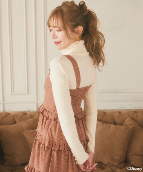 Disney(ディズニー)の「トゥルーズ/フリルティアードワンピース(ワンピース・レディース・ブラウン系その他4・FREE)」の10枚目の写真