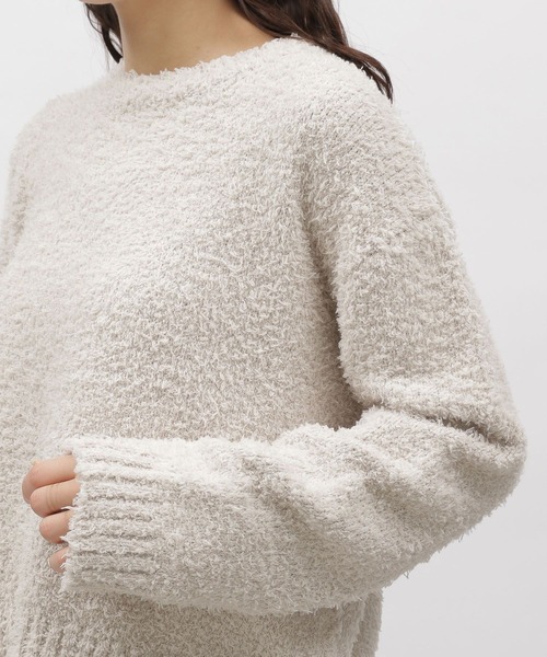 LAKOLE(ラコレ)の「5ゲージモップヤーンニットプルオーバー / 100755(ニット/セーター・レディース・ラベンダー/セージグリーン/ライトグレー・MEDIUM/SMALL)」の13枚目の写真