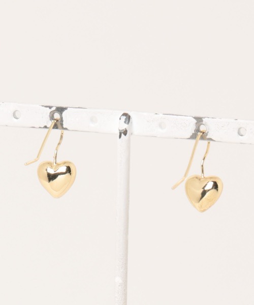apres jour(アプレジュール)の「【apres jour×ARIAZ】ハートモチーフピアス(ピアス(両耳用)・レディース・シルバー/ゴールド・FREE)」の6枚目の写真