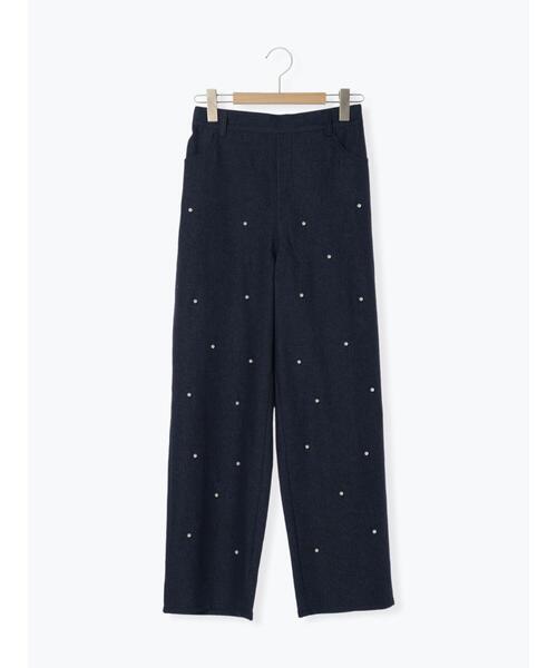 ehka sopo(エヘカソポ)の「パール付パンツ(その他パンツ・レディース・ブラック/グレー/ネイビー・F)」の14枚目の写真