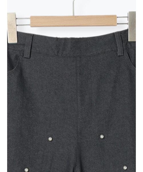 ehka sopo(エヘカソポ)の「パール付パンツ(その他パンツ・レディース・ブラック/グレー/ネイビー・F)」の17枚目の写真