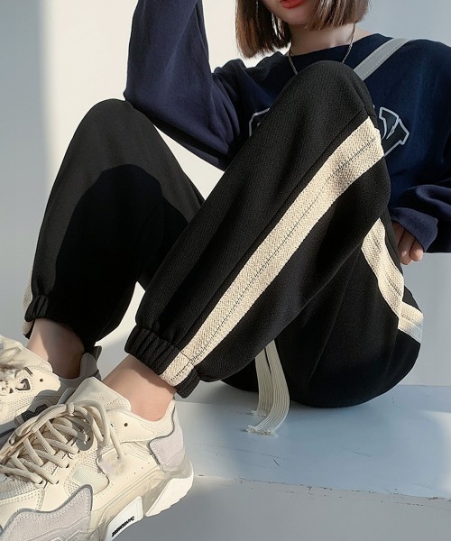 Miniministore(ミニミニストア)の「ジョガーパンツ スウェットパンツ 春夏秋(カーゴパンツ・レディース・ホワイト/ブラック/グレー・FREE)」の21枚目の写真