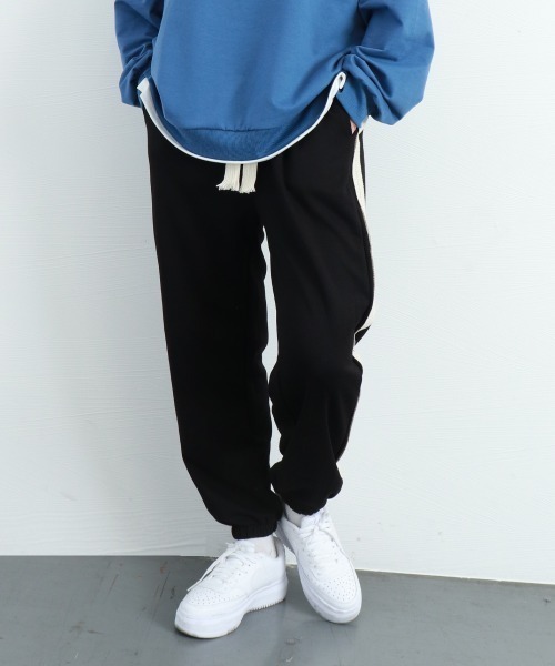 Miniministore(ミニミニストア)の「ジョガーパンツ スウェットパンツ 春夏秋(カーゴパンツ・レディース・ホワイト/ブラック/グレー・FREE)」の8枚目の写真