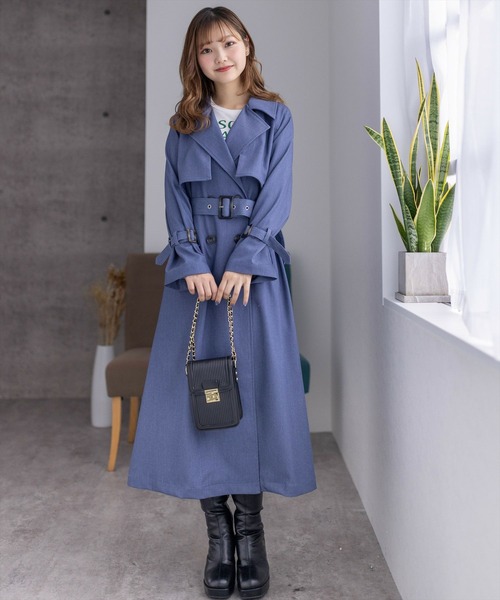 clear（クリア）の「配色ミニショルダーバッグ（ショルダーバッグ・レディース・ブラック/ベージュ/ブラウン・F）」の8枚目の写真