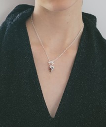 SYKIA | Stone Heart Necklace(ネックレス)