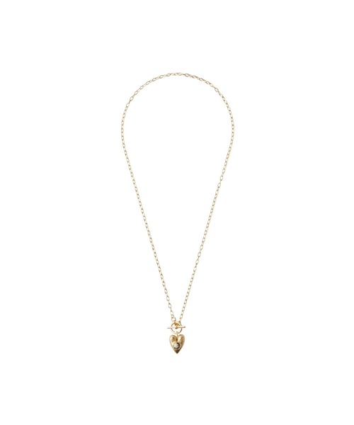 セール】Stone Heart Necklace/ストーンハートネックレス