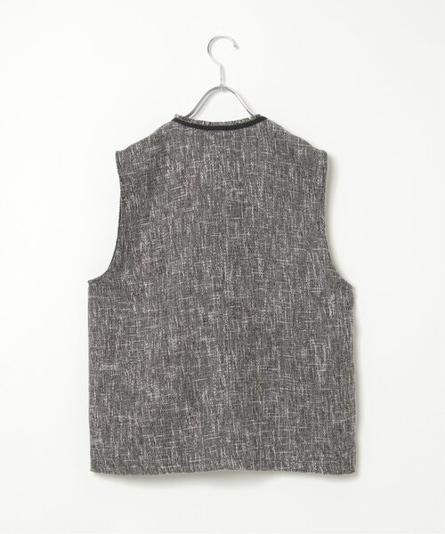 ikka（イッカ）の「ツイードベスト（ダウンベスト・レディース・グレー・S/M/L）」の9枚目の写真