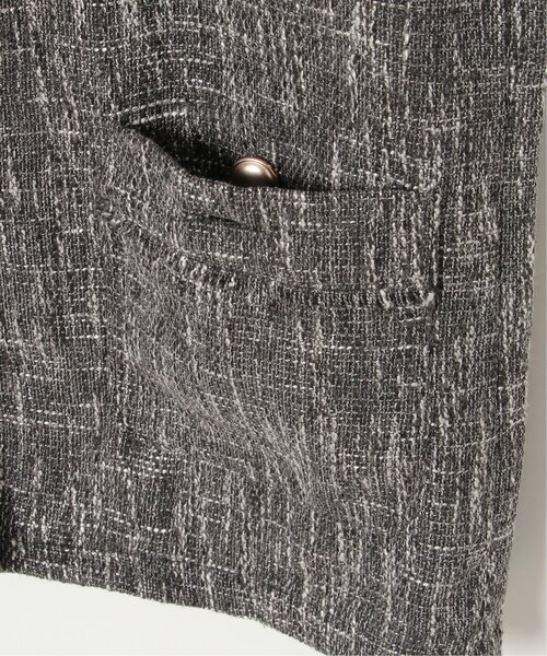 ikka（イッカ）の「ツイードベスト（ダウンベスト・レディース・グレー・S/M/L）」の13枚目の写真