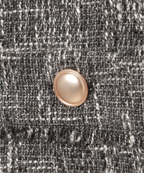 ikka（イッカ）の「ツイードベスト（ダウンベスト・レディース・グレー・S/M/L）」の14枚目の写真