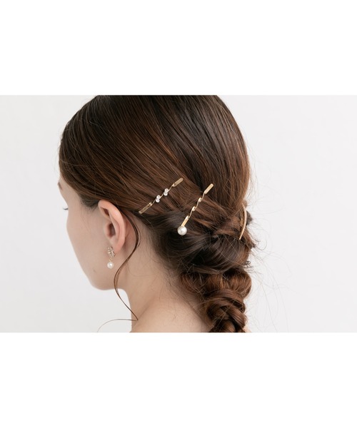 ヘアピン3本セット（ヘアピン）｜Placebo（プラシーボ）のファッション