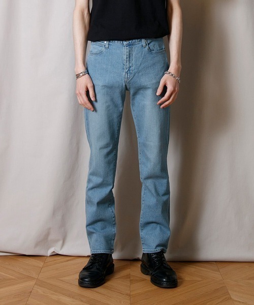 FACTOTUM（ファクトタム）の「【FACTOTUM】Eストレッチデニム ストレートパンツ 『Charles』（デニムパンツ・メンズ・ホワイト/ライトインディゴブルー/ブラック/インディゴブルー・30inch/31inch/29inch/32inch/28inch/29）」の6枚目の写真