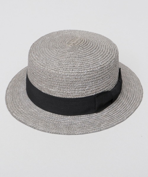 Ruben（ルーベン）の「麦わら カンカン帽（ハット・メンズ・ベージュ/グレー/ブラック/アイボリー・FREE）」の22枚目の写真