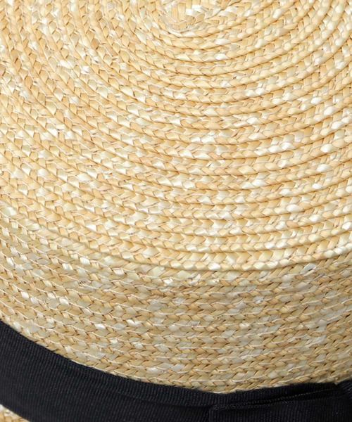 Ruben（ルーベン）の「麦わら カンカン帽（ハット・メンズ・ベージュ/グレー/ブラック/アイボリー・FREE）」の17枚目の写真