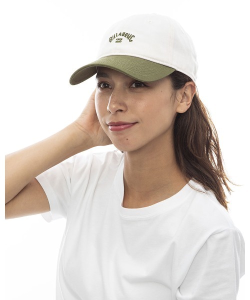 BILLABONG(ビラボン)の「BILLABONG レディース ARCH LOGO CAP キャップ 【2024年春夏モデル】/ビラボンロゴ帽子(キャップ・レディース・ブラック/ベージュ/アーミー/ブラック×ホワイト・FREE)」の17枚目の写真