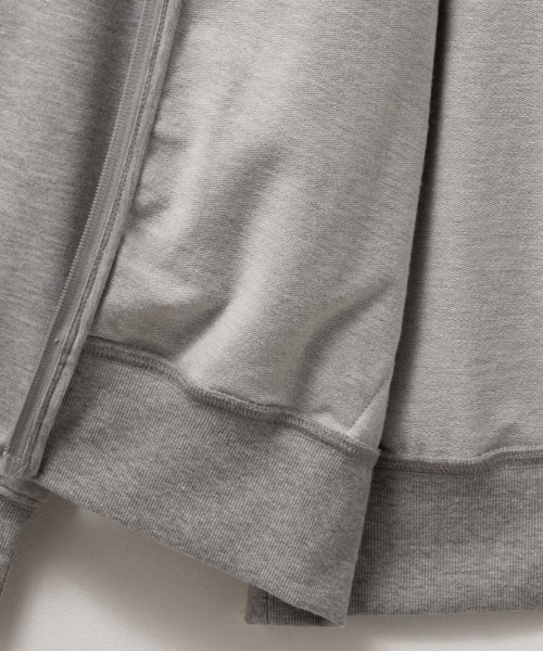 Mac-House(マックハウス)の「ミニ裏毛ジップアップパーカー(パーカー・メンズ・オートミール/グレー/ブラック・L/M/XL)」の5枚目の写真