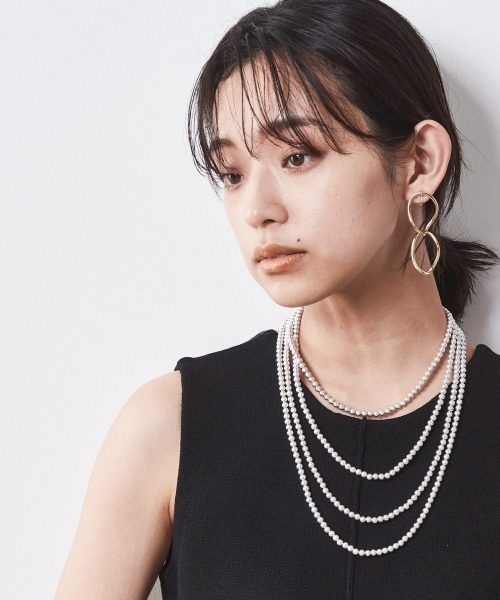 CHIC STYLE(シックスタイル)の「<大きいサイズ>スモーキーシルバーロングネックレス(長め設計) シックスタイル(ネックレス・レディース・シルバー系・FREE)」の22枚目の写真
