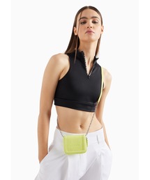 ARMANI EXCHANGE | 【A|X アルマーニ エクスチェンジ】ボックスロゴ　チェーン付きミニウォレット(財布)