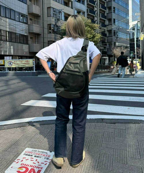 CIAOPANIC TYPY（チャオパニックティピー）の「【UNISEX】メッセンジャーバッグ / キーホルダー付き（ショルダーバッグ・メンズ・ブラック/カーキ/オレンジ・ONE SIZE）」の12枚目の写真
