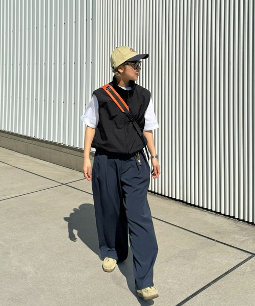 CIAOPANIC TYPY（チャオパニックティピー）の「【UNISEX】メッセンジャーバッグ / キーホルダー付き（ショルダーバッグ・メンズ・ブラック/カーキ/オレンジ・ONE SIZE）」の17枚目の写真