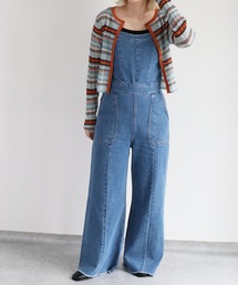 cepo（セポ）の「デニムキャミジャンプスーツ（サロペット/オーバーオール）」