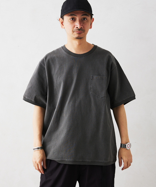 Goodwear(グッドウェア)の「グッドウェア USコットン リブクルーネックTシャツ(Tシャツ/カットソー・メンズ・ホワイト/ブラック/ネイビー/ライトグレー・MEDIUM/X-LARGE/LARGE)」の18枚目の写真