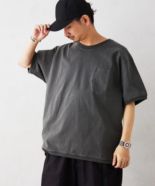 Goodwear(グッドウェア)の「グッドウェア USコットン リブクルーネックTシャツ(Tシャツ/カットソー・メンズ・ホワイト/ブラック/ネイビー/ライトグレー・MEDIUM/X-LARGE/LARGE)」の20枚目の写真