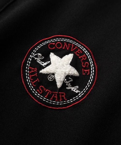 CONVERSE(コンバース)の「【CONVERSE/コンバース】チャックテイラー サークルロゴ サガラパッチ刺繍デザイン ショートスリーブポロシャツ/ ビッグシルエット(ポロシャツ・メンズ・グレー/ホワイト/ライトグリーン/ブラック・M/L/XL)」の12枚目の写真