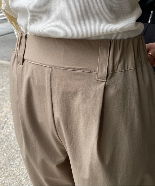 StyleSea(スタイルシー)の「【接触冷感・美脚・美シルエット】テーパードパンツ(その他パンツ・レディース・ベージュ/ブラック/モカ/テラコッタ・FREE)」の17枚目の写真