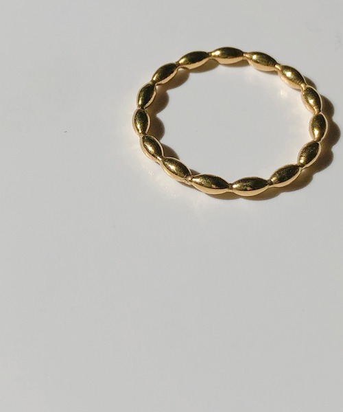 TUWAKRIM(トゥワクリム)の「【TUWAKRIM】マーキスリング(リング・レディース・ゴールド・MEDIUM/LARGE)」の3枚目の写真