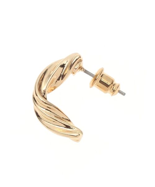 LAGUNAMOON（ラグナムーン）の「メタルトーションピアス（ピアス（両耳用）・レディース・ゴールド・FREE）」の3枚目の写真