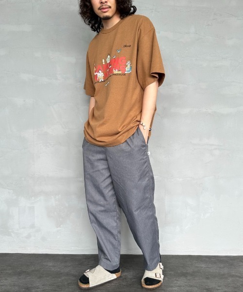 NANGA（ナンガ）の「【WEB限定】[NANGA/ナンガ] CAMPING MANNERS PEG&ROPE エコハイブリットプリントTシャツ（Tシャツ/カットソー・レディース・ブラック/ホワイト/キャメル・S/M/L/XL）」の17枚目の写真