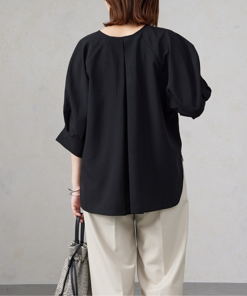 Chez toi（シェトワ）の「リネンタッチスキッパーブラウス（シャツ