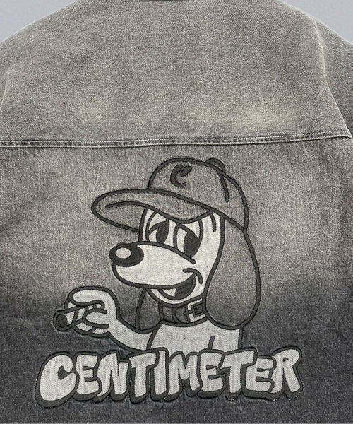 centimeter(センチメーター)の「CMT ruler washed denim shirt(シャツ/ブラウス・メンズ・ライトブルー/ブラウン/ブラック・LARGE/X-LARGE/MEDIUM)」の4枚目の写真