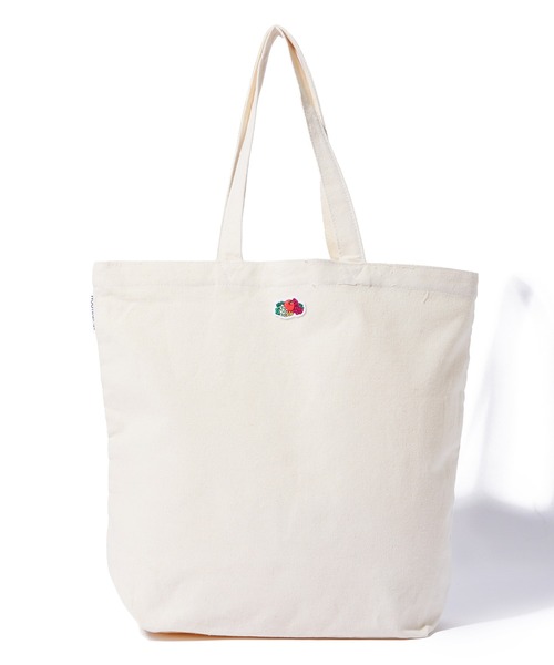 FRUIT OF THE LOOM(フルーツオブザルーム)の「【MARION CREPES × FRUIT OF THE LOOM】マリオンクレープ × フルーツオブザルーム TOTE BAG C(トートバッグ・レディース・オフホワイト/ブラック・FREE)」の6枚目の写真