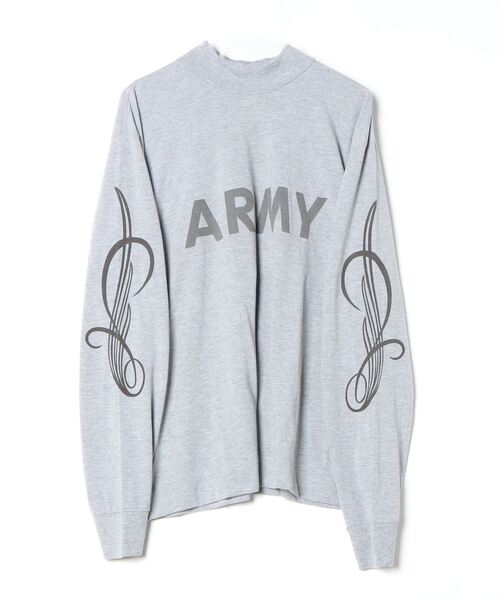 【セール】【THRIFTY LOOK スリフティールック 】 ARMY OVER PRINTED LS TEE ロンティ（Tシャツ/カットソー）｜THRIFTY LOOK（スリフティールック）