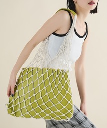 MERLOT | ネットトライアングルバッグ(トートバッグ)