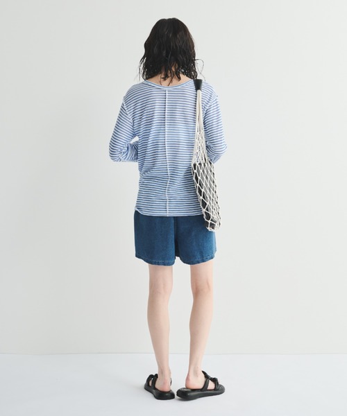 MERLOT（メルロー）の「ネットトライアングルバッグ（トートバッグ・レディース・グリーン/ブラック・FREE）」の13枚目の写真