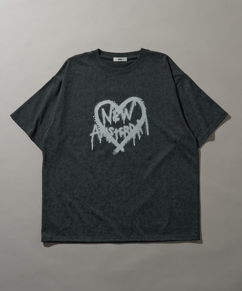 WEGO（ウィゴー）の「WEGO/スノーダイグラフィックT（Tシャツ/カットソー・メンズ・オレンジ/ブラック/ベージュ/ブラック系その他/ダークグレー・MEDIUM/LARGE）」の18枚目の写真