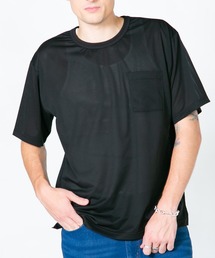 【BLUE STANDARD/ブルースタンダード】エアースルーテック ポケット付Tシャツ 全方向ストレッチ 軽量 速乾